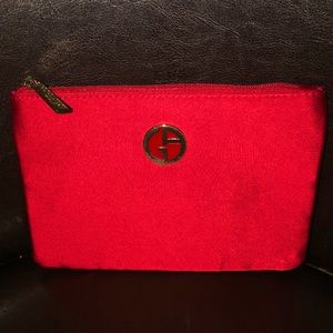 NWOT GIORGIO ARMANI COSMETIC BAG
